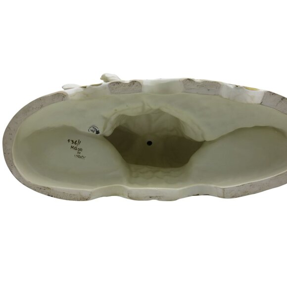 CAPODIMONTE Beautiful LADY with Swans Large Figurine Made in Italy 20" Vintage - Picture 6 of 10